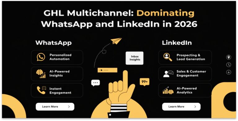 GHL Multichannel: Dominating WhatsApp and LinkedIn in 2026