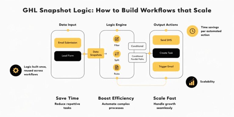 GHL Snapshot Logic: How to Build Workflows that Scale