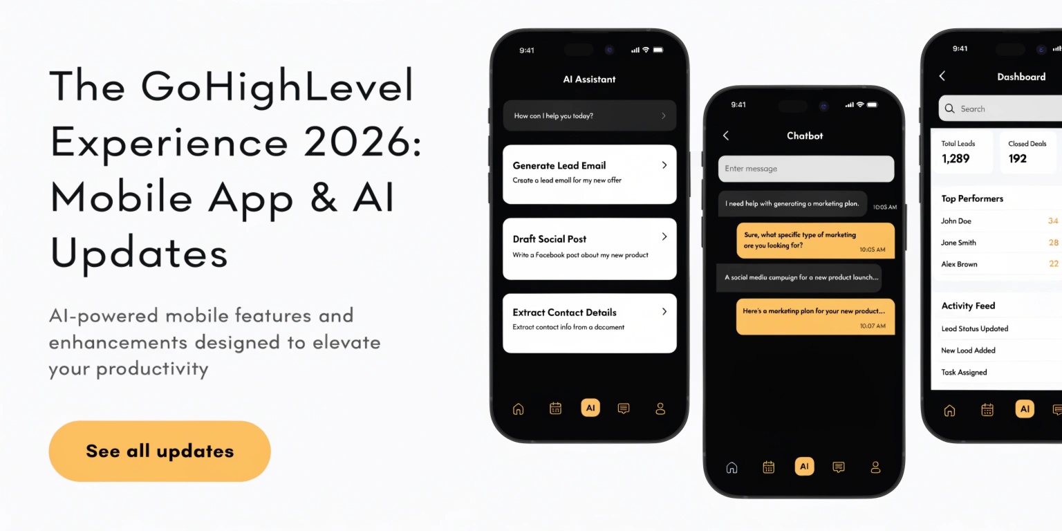 The GoHighLevel Experience: Scaling Your Agency in 2026