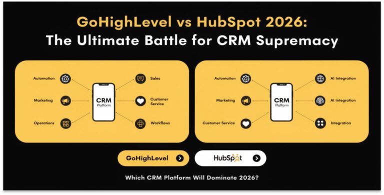GoHighLevel vs HubSpot 2026: The Ultimate Battle for CRM Supremacy