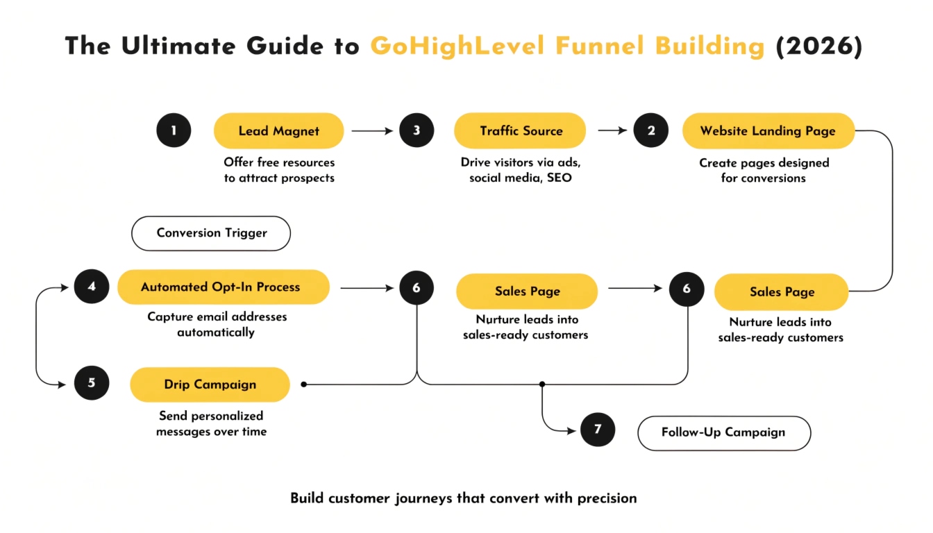 The Ultimate Guide to GoHighLevel Funnel Building (2026)