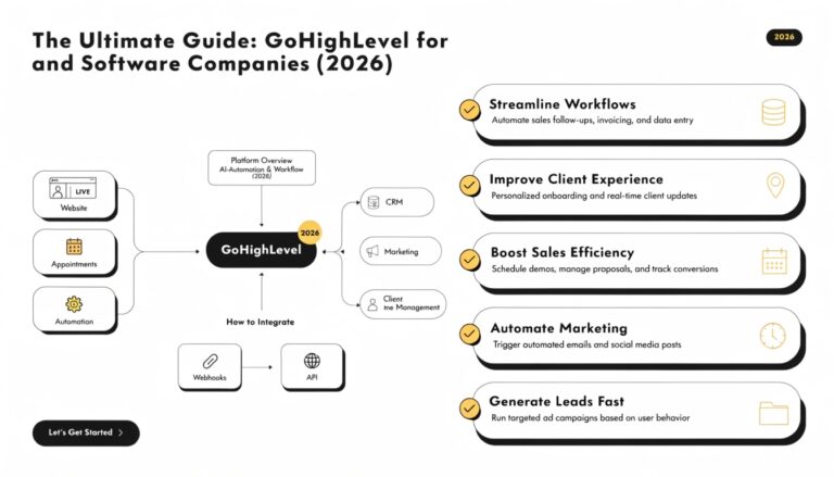 The Ultimate Guide: GoHighLevel for SaaS and Software Companies (2026)