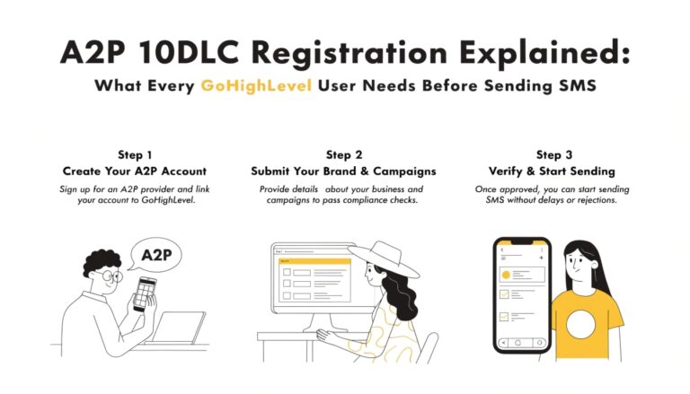 A2P 10DLC Registration Explained: What Every GoHighLevel User Needs Before Sending SMS